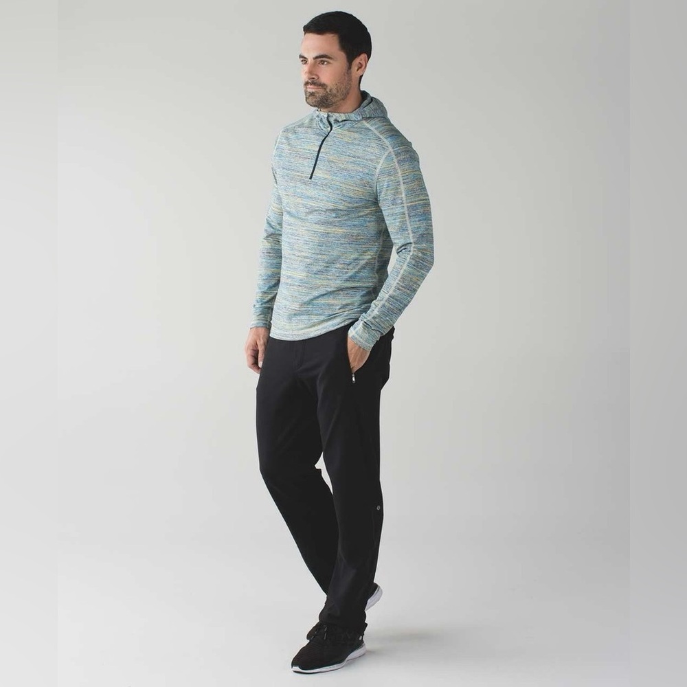 Lululemon Men’s Surge Warm Hoodie Multicolor Quarter Zip